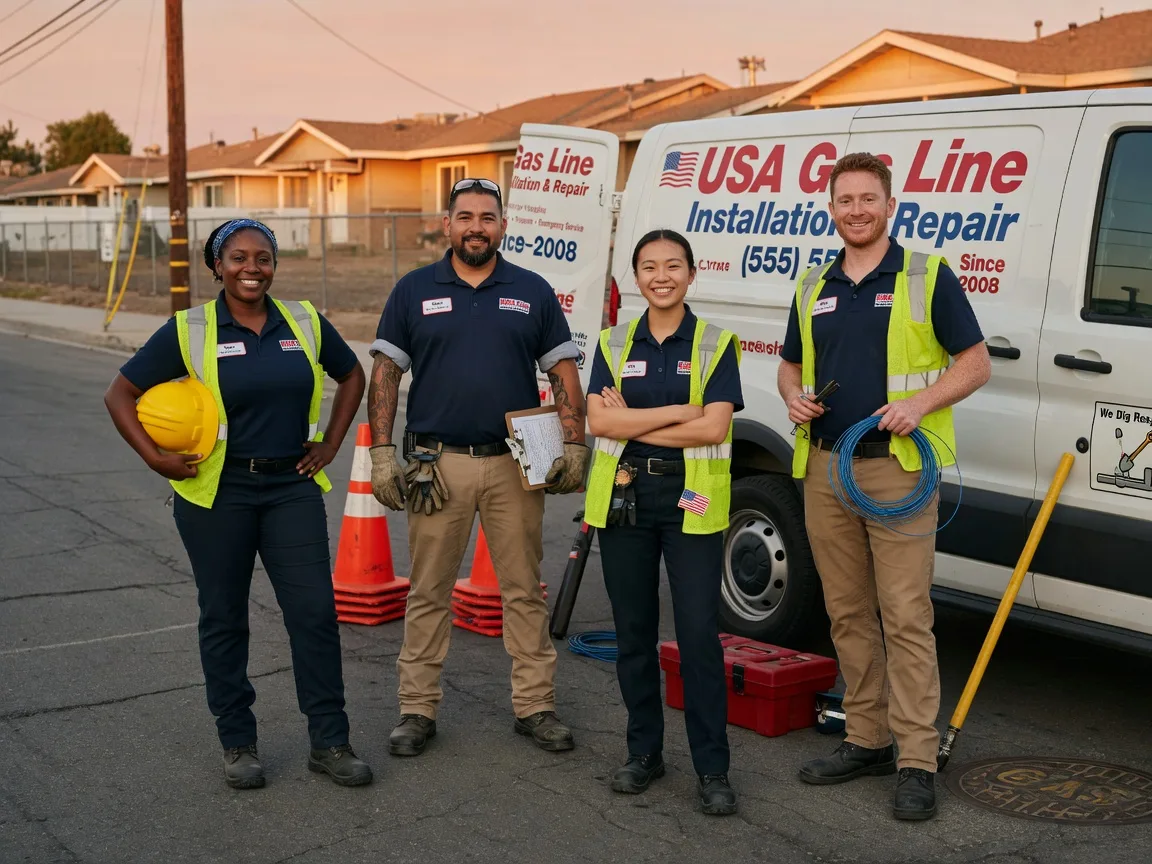 Gas Line Installation company in Brownsburg, VA